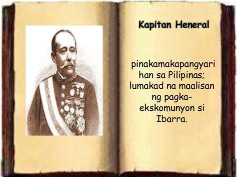 kapitan heneral|Noli Me Tangere Kabanata 37: Ang Kapitan Heneral – .